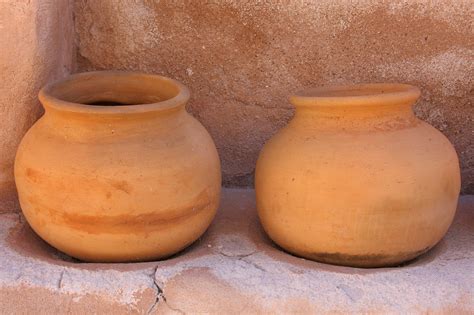 Two Clay Pots | Two clay pots from behind the San Jose de Tu… | Flickr