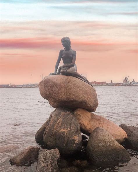 The Little Mermaid (statue) | Fotografie di viaggio, Foto di viaggio, Foto di paesaggi