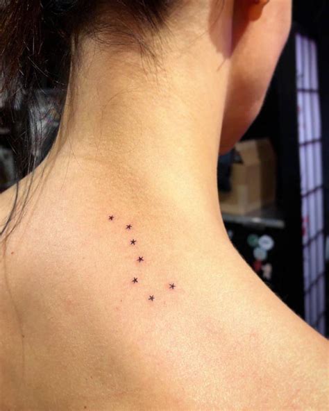 Ursa Major Constellation Tattoo