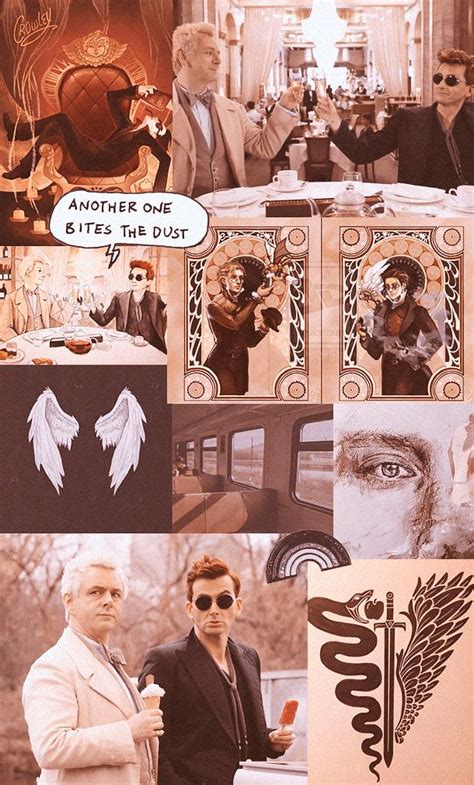 aziraphale icons | Tumblr | Wallpaper, Crowley, Aesthetic wallpapers