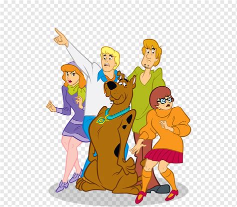 Ilustração de Scooby-Doo, personagem de rede de desenho animado Scrappy ...