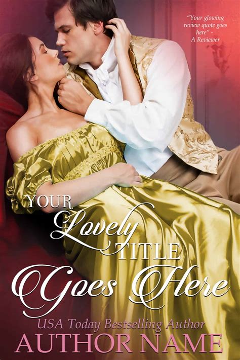 Romantic Regency Couple - The Book Cover Designer