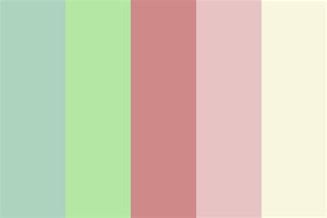 Pistachio Rose Color Palette