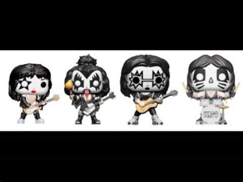 Kiss Funko Pops Review - YouTube
