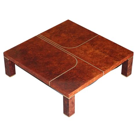 Antique Burr Walnut Coffee Table at 1stDibs