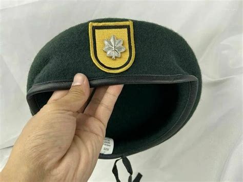 1st Special Forces Group Green Beret Military Us Army Cap For Lt. Col ...