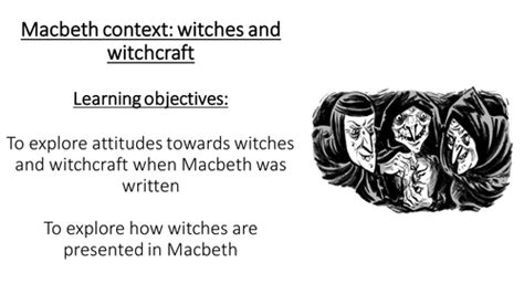 Macbeth Act 1- key scenes, characters and context | Teaching Resources