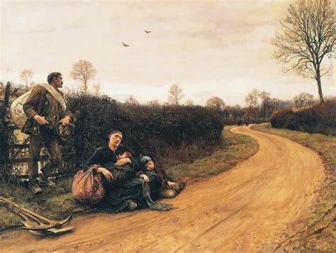 Victorian British Painting: Sir Hubert von Herkomer | Realism art, Time painting, Social realism