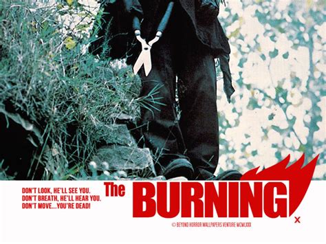 the burning 1981 | BEYOND HORROR DESIGN: BURNING, THE (Tony Maylam 1981) | 1980s horror movies ...