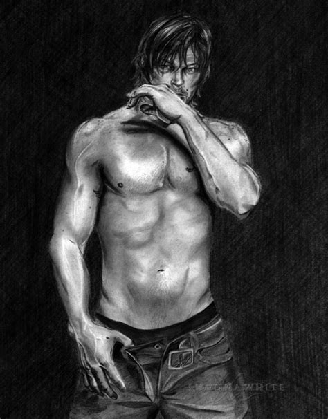 Norman Reedus (Daryl Dixon) - Walking Dead by ShonnaWhite on DeviantArt