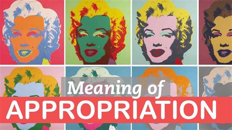 The Meaning of Appropriation in Art | Art Terms | LittleArtTalks | Art teacher resources ...