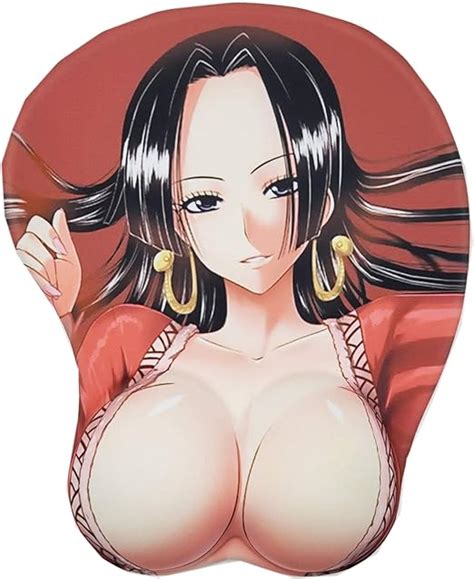 ONE Piece Zoro Nami Boa Mouse Pads with Silicone Gel Wrist Rest 3D Anime Gaming Mousepads 2Way ...