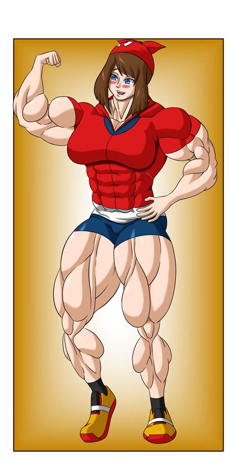 Commission - May Muscle Growth (4/6) by FudgeX02 on DeviantArt