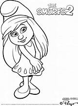 The Smurfs 2 Vexy Coloring Pages sketch template