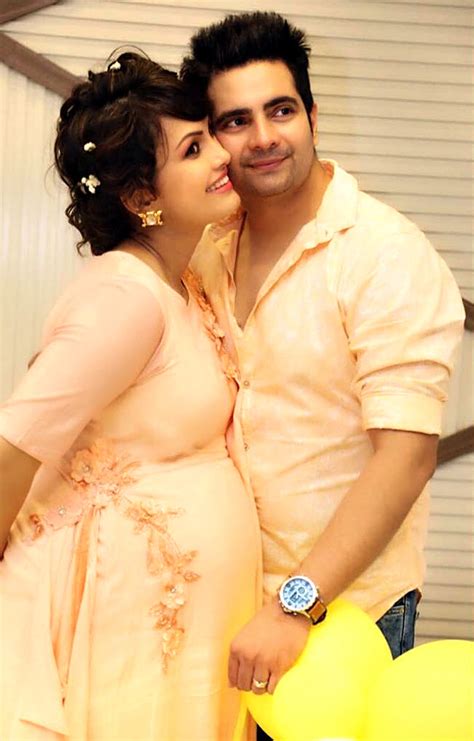 TV couple Karan Mehra, Nisha Rawal welcome baby boy - Rediff.com Movies