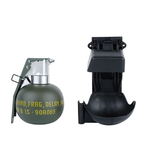 WOSPORT DUMMY M67 GRENADE SET WITH MOLLE MOUNT BLACK (WO-EX06B) | Jolly ...