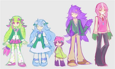 Some sketchy characters... by Roxiichuu on DeviantArt