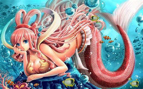 Anime Mermaid Wallpaper - WallpaperSafari