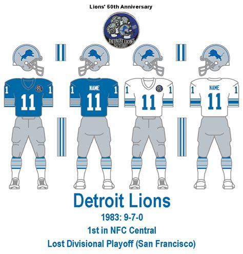 Bill's Update Blog: 1983 Detroit Lions