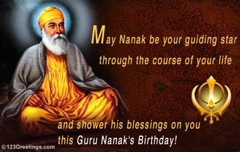 Guru Nanak's Blessings... Free Guru Nanak's Birthday eCards | 123 Greetings