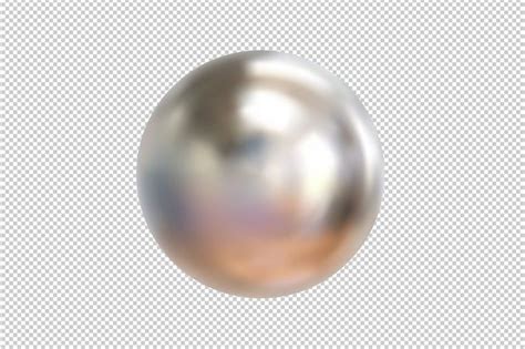 Chrome ball realistic vector | Chrome ball, Circle painting, Collage ...