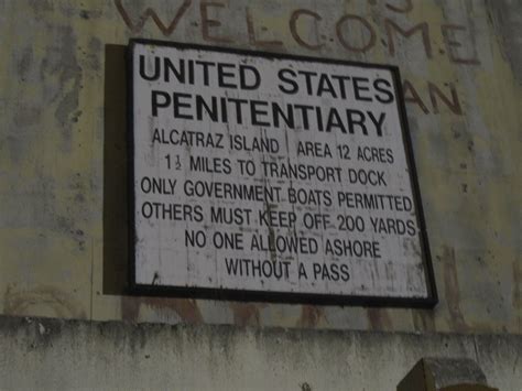 penitentiary sign - Google Search | Penitentiary, Alcatraz, Alcatraz island