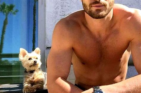 Watch Hot stud and his adorable dog Teeny in a Workout routine video | HenSpark Stories