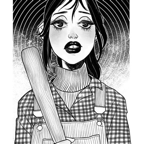 #inktober day 05 - Wendy Torrance #theshining #halloween #horrormovies ...