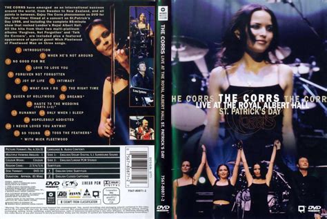 Capas Shows Internacional: The Corrs - Live At The Royal Albert Hall