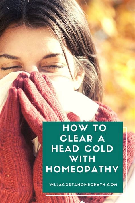 How to Stop a Cold with these Homeopathic remedies | Cold remedies ...