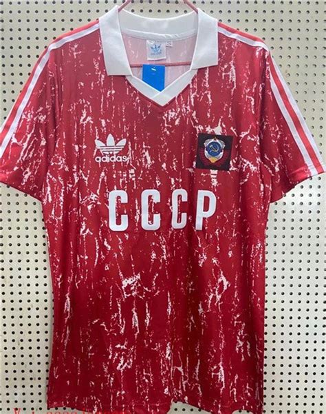 Soviet Union 1990 retro football shirt vintage jersey Russia | Etsy