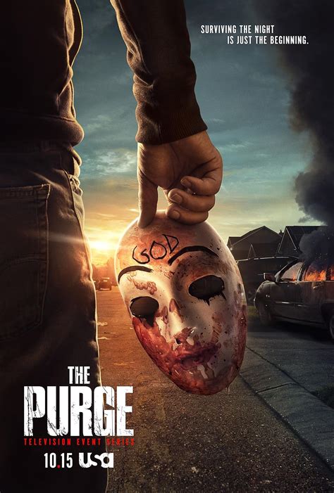 The Purge Ethan Hawke Poster