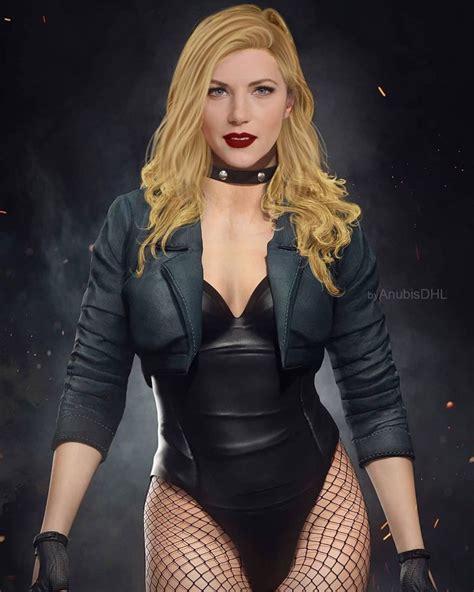 Kevin on Instagram: “I edited a previously edited image of Katie Cassidy as Black Canary. I ...