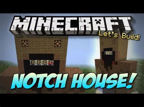 Minecraft | NOTCH'S HOUSE! | Let's Build/Build Showcase [1.5.1] - YouTube