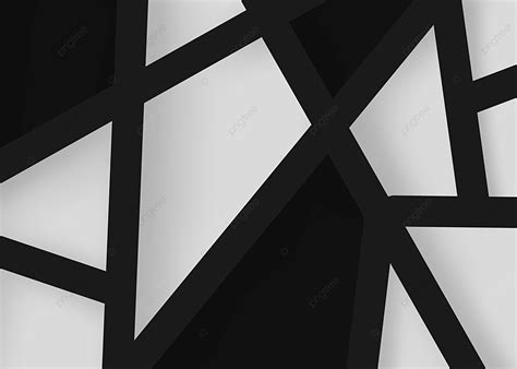 Abstract Modern Geometric Black And White Background, Abstract, Modern, Geometric Background ...