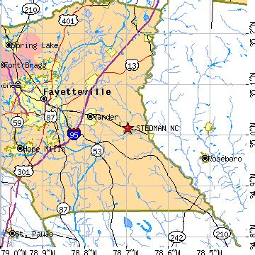 Stedman, North Carolina (NC) ~ population data, races, housing & economy