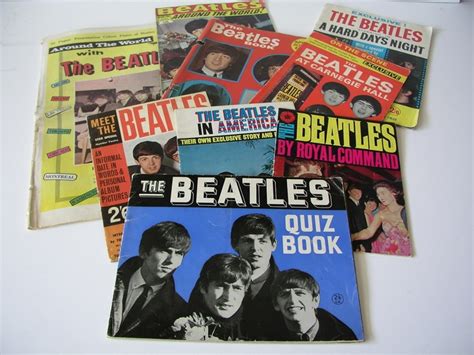 Pop; Collection of rare Beatles memorabilia - 9 magazines - 60s - Catawiki