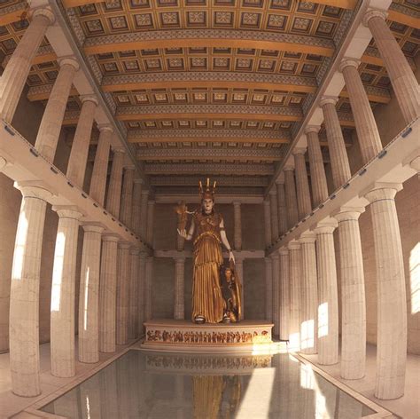 Parthenon interior | Parthenon, Ancient greek architecture, Parthenon ...