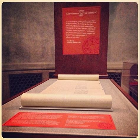 On display: Siamese-American Treaty of Amity and Commerce – Pieces of ...