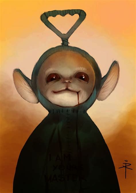 160608 - terrible teletubbie by 600v on deviantART | Scary drawings ...