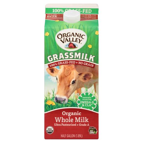 Organic Valley Grassmilk, 100% Grass Fed Organic Whole Milk, 64 oz – BrickSeek