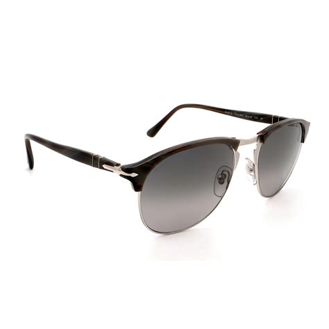 Persol // Men's PO8649S-1045M3 Polarized Sunglasses // Dark Horn + Green - Oliver Peoples ...