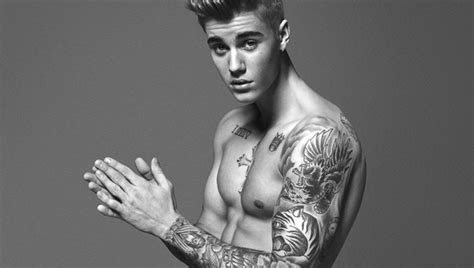 Justin Bieber Supposed Major Photoshop Treatment in Latest Calvin Klein ...