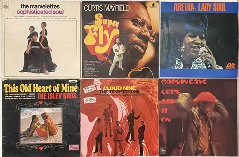 Lot 107 - CLASSIC SOUL & MOTOWN - LPs