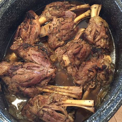 Braised Greek Lamb Shank | LaJollaCooks4U | Greek lamb shanks, Greek lamb, Braised