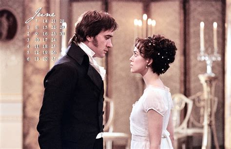 Calendar-june - Mr. Darcy & Elizabeth Fan Art (12695780) - Fanpop