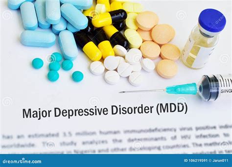 Major Depression Disorder Treatment Stock Image - Image of major, clinical: 106219591