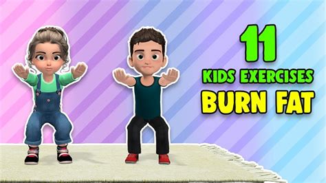 Pin on Kids Exercise