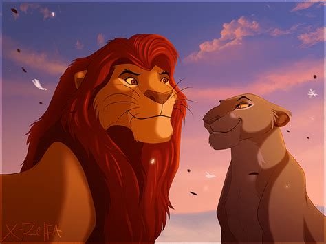 Simba Kion Mufasa Sarabi Zira, lion king, mammal, heroes, cat Like Mammal png | PNGWing