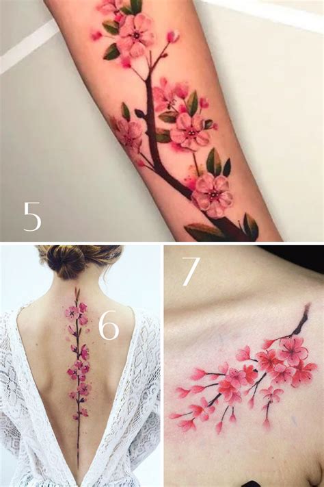 Cherry Blossom Tattoo Ideas | 53 Beautiful Ideas